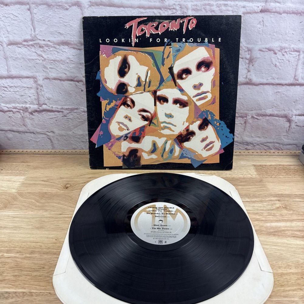 TORONTO Lookin For Trouble LP - ORIGINAL Vinyl PROMO 1980 SP-4821